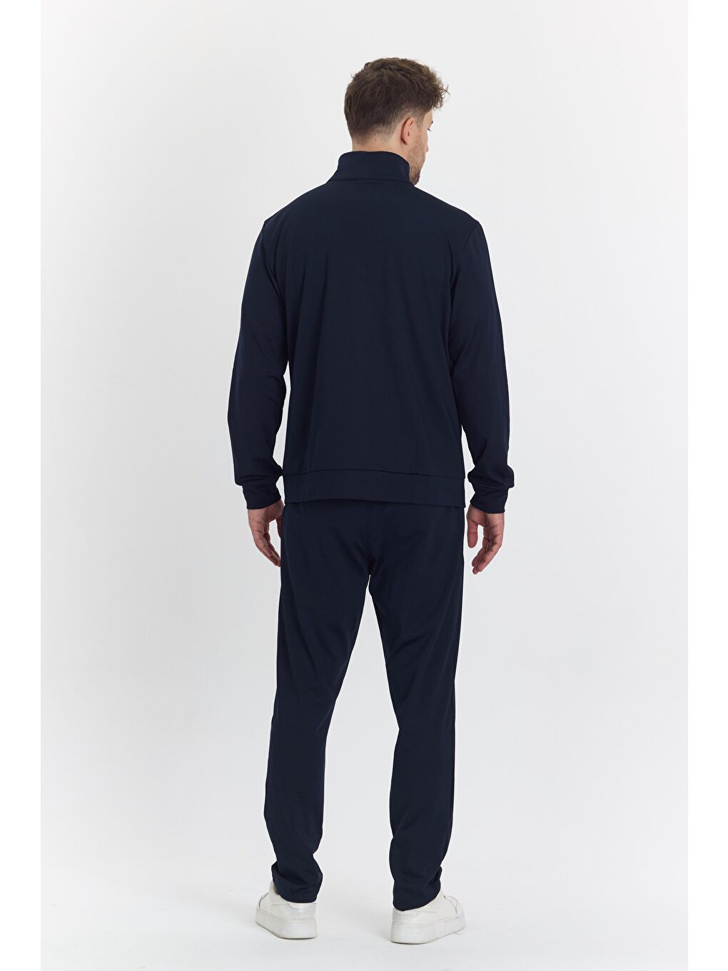 Şardonlu Dalgıç Erkek Eşofman Takımı Lacivert 5726-L-4