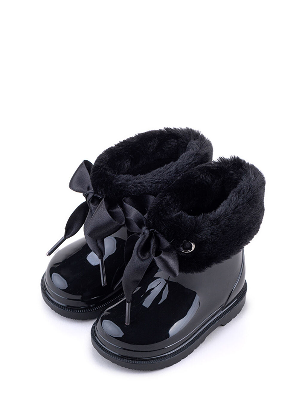 BIMBI SOFT Siyah Kız Çocuk Yağmur Çizmesi-2