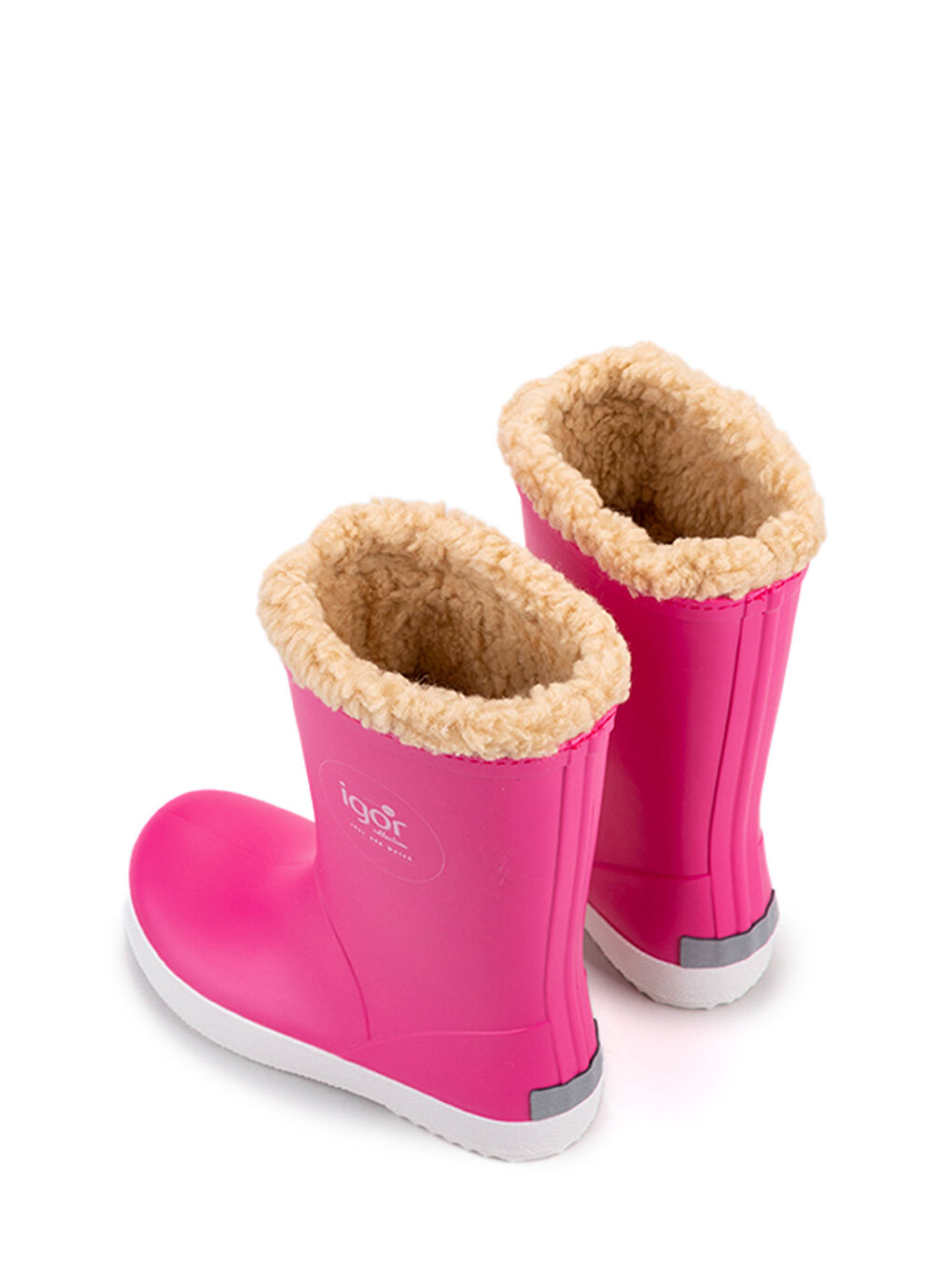 Pembe SPLASH NAUTICO BORREGUITO Fuşya Kız Çocuk Yağmur Çizmesi-3