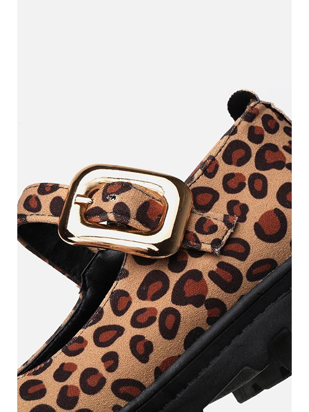 Bej Leopar  Kadın Ayakkabı-3