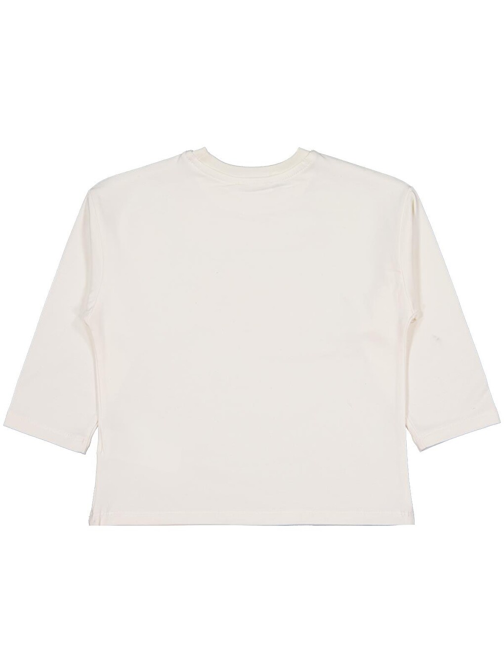 Girls Good Baskılı 6-9 Yaş Sweatshirt - Ekru-1