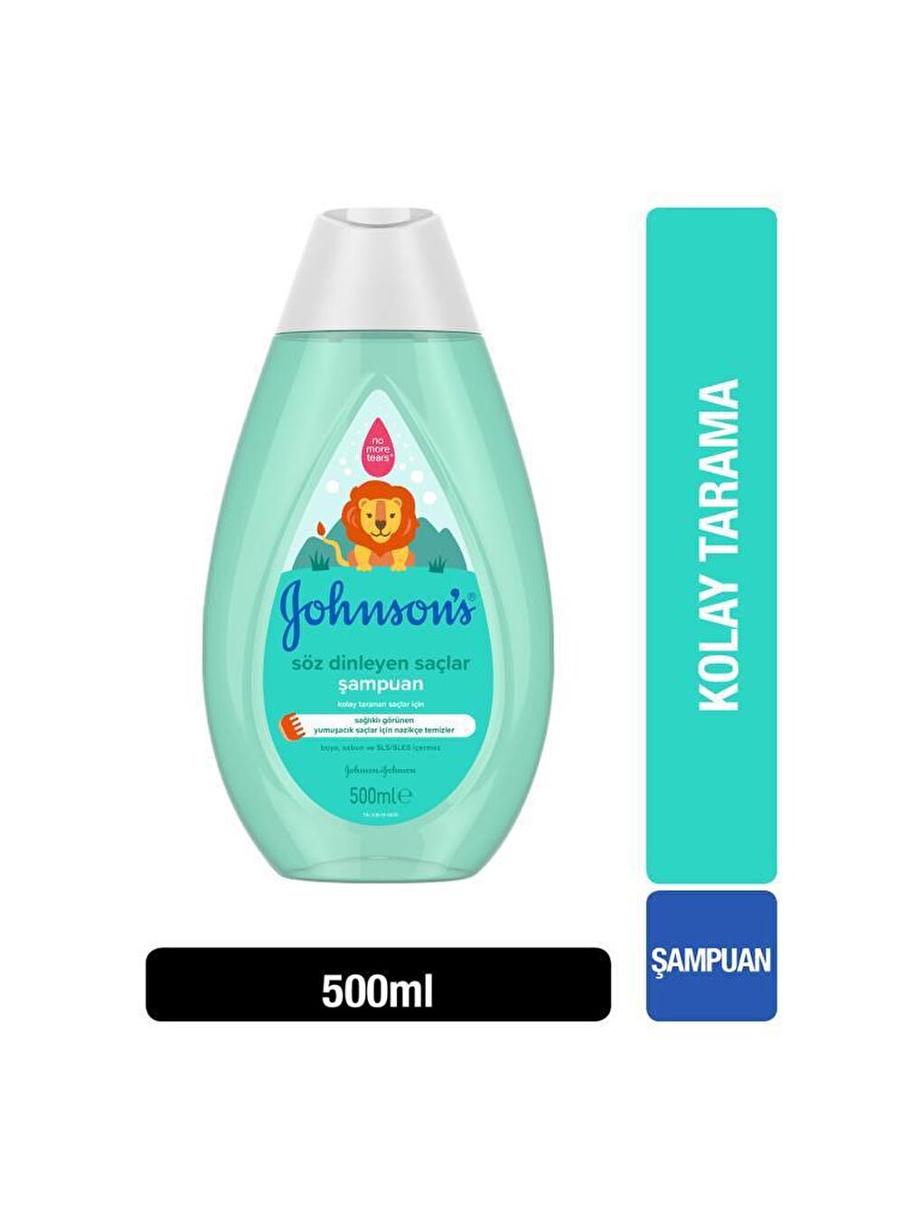 JOHNSON'S Renksiz Söz Dinleyen Saçlar Kremli Şampuan 500ml