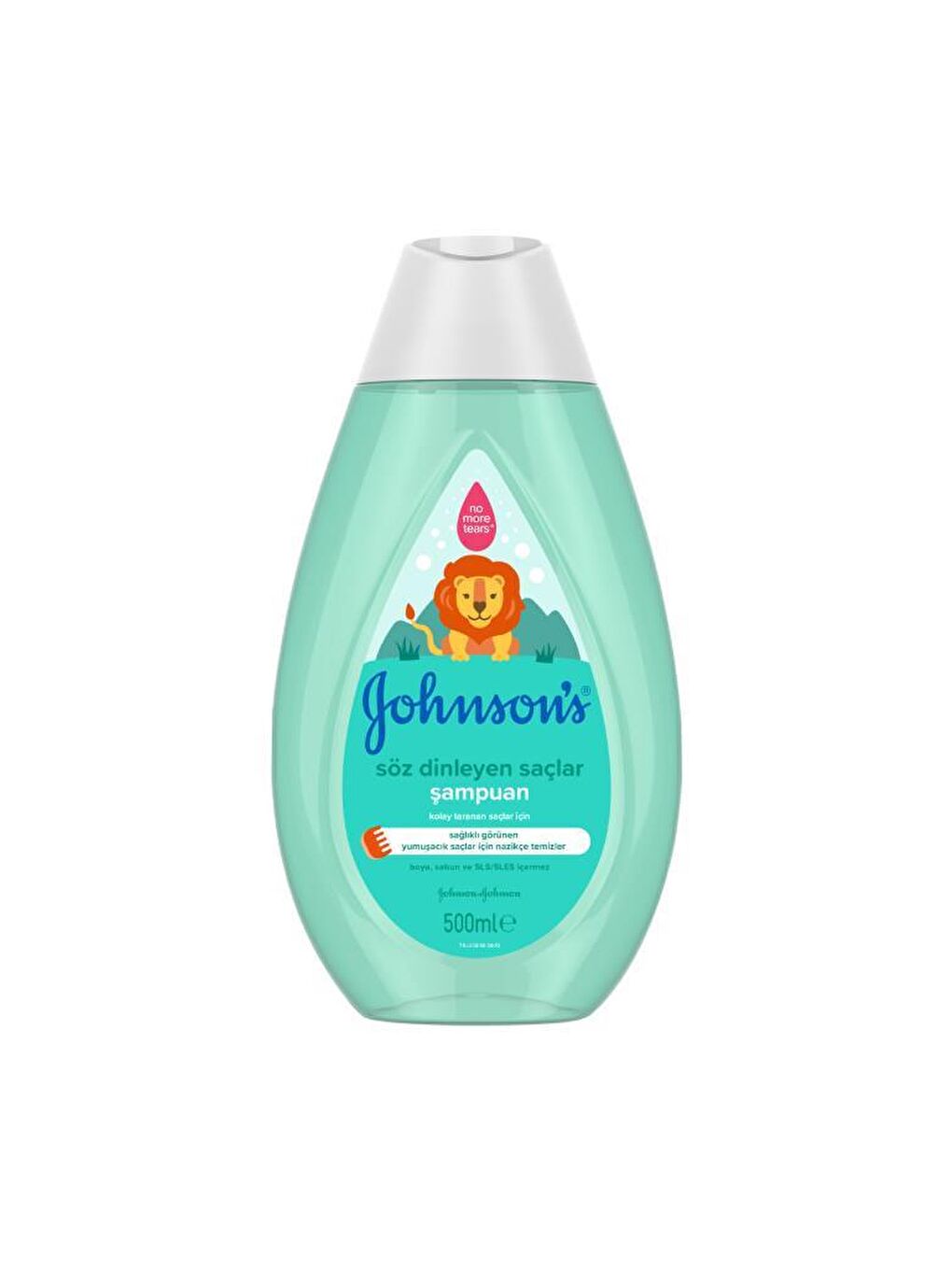 JOHNSON'S Renksiz Söz Dinleyen Saçlar Kremli Şampuan 500ml - 1