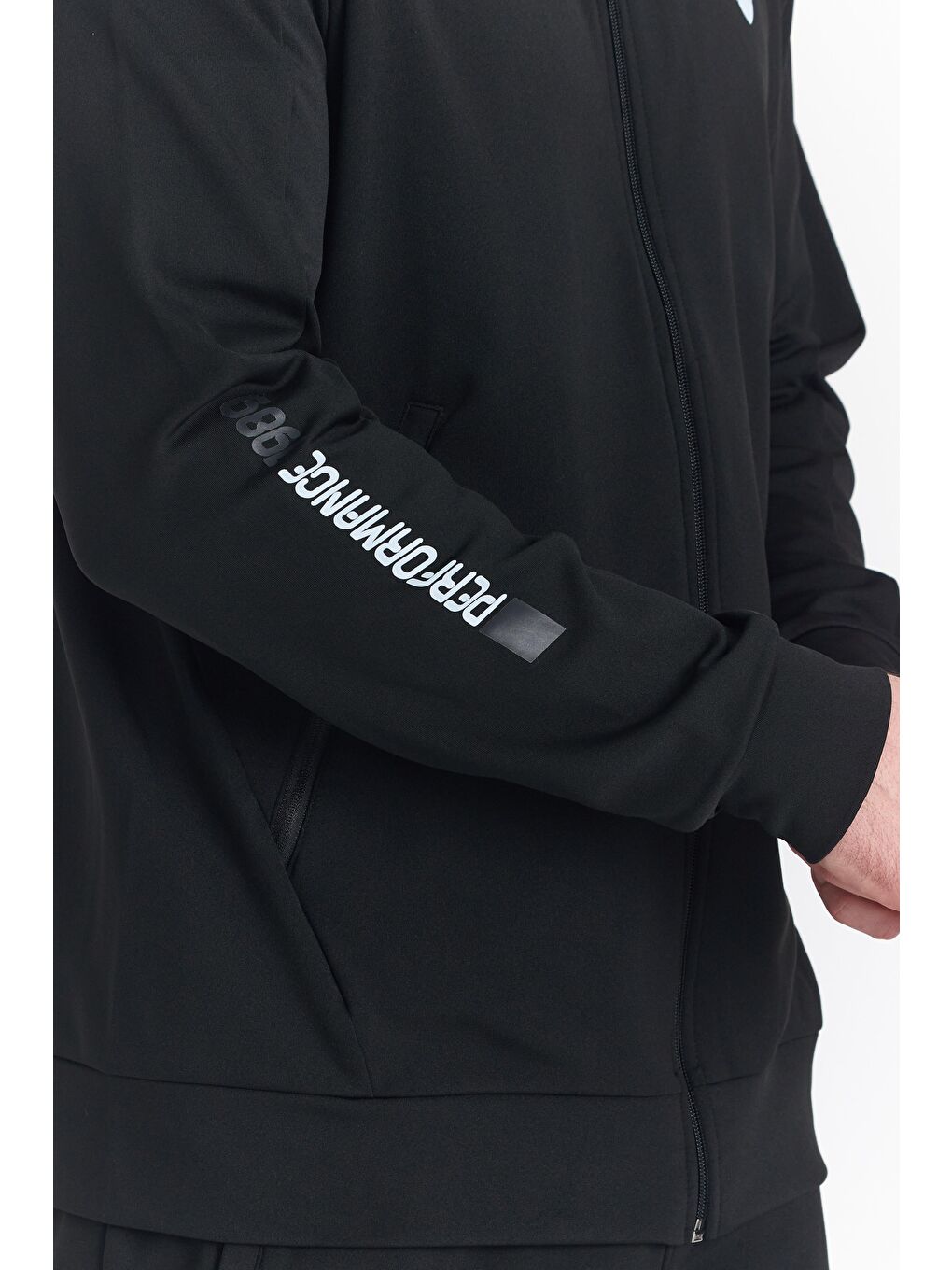 Şardonlu Dalgıç Erkek Eşofman Takımı Siyah 5726-S-6