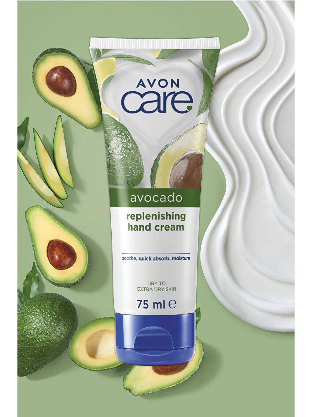 AVON Renksiz Care Kuru Ciltler İçin Avokado Özlü El Krem 75 ml 2'li Set - 2