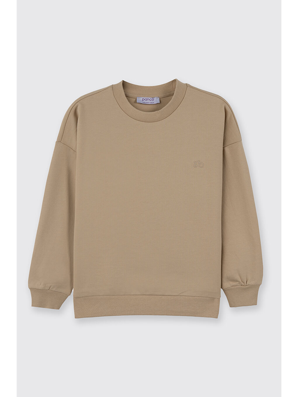 Bej Erkek Çocuk Sweatshirt Siyah