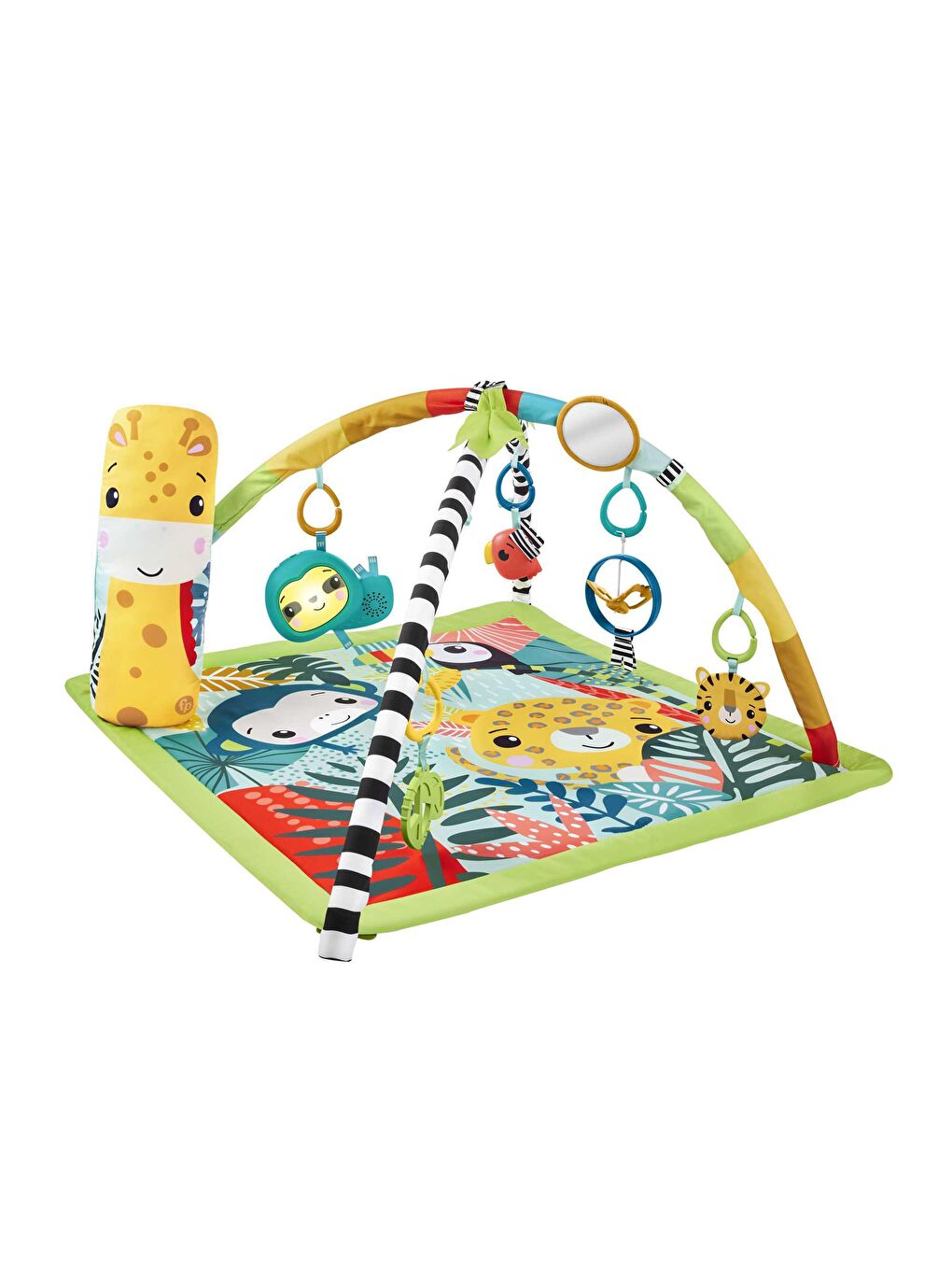 FISHER PRICE 3ü1 Arada Rainforest Duyusal Spor Salonu HJW08