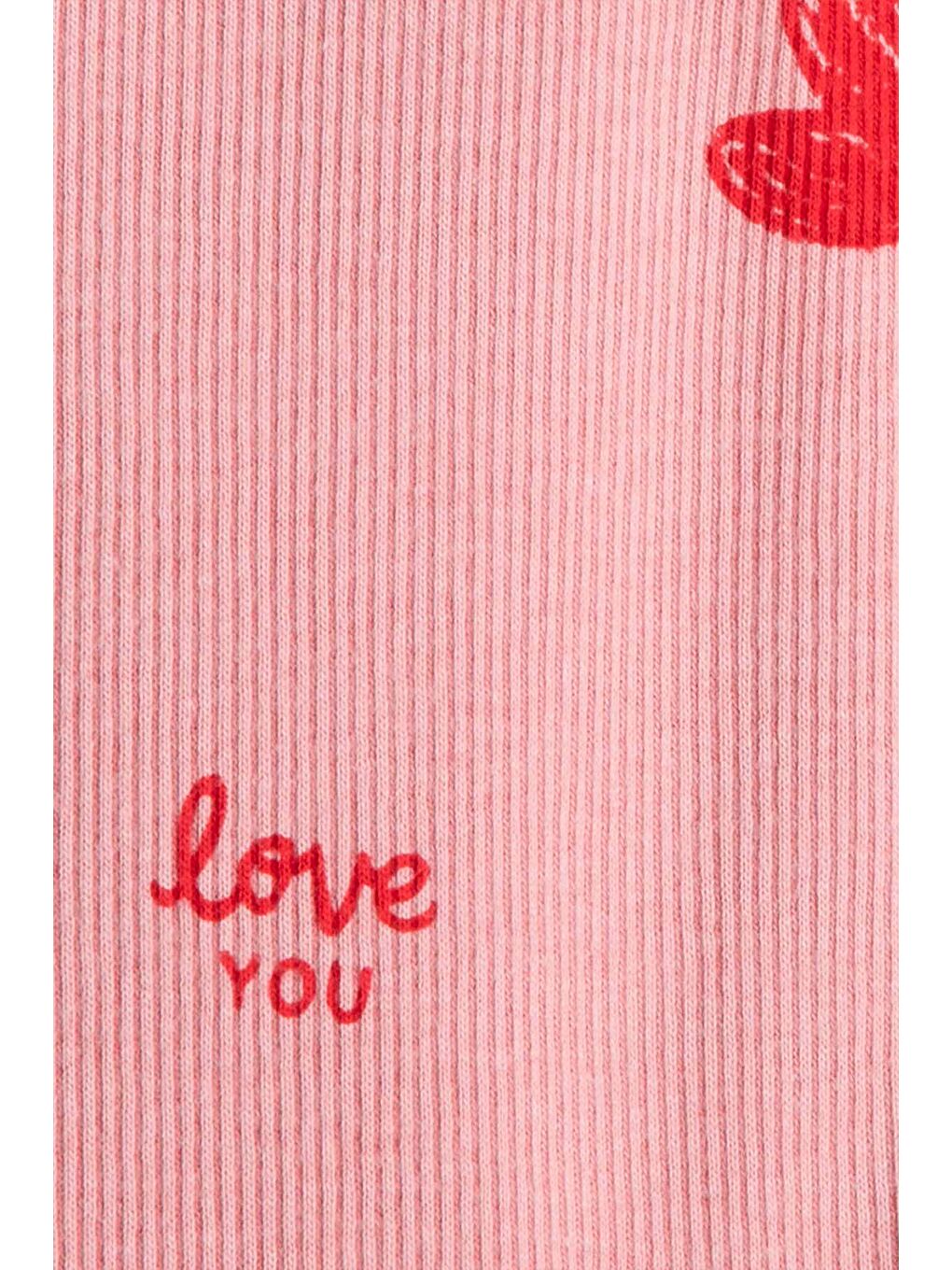 Kız Bebek Kırmızı Alt Üst-4