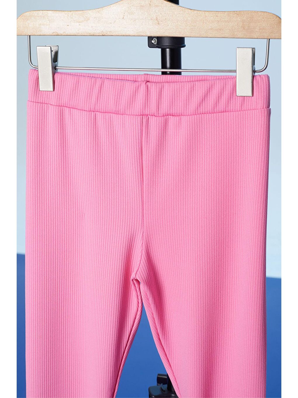 Pembe Cupcake Nakışlı Fitilli Kız Çocuk Tayt-1