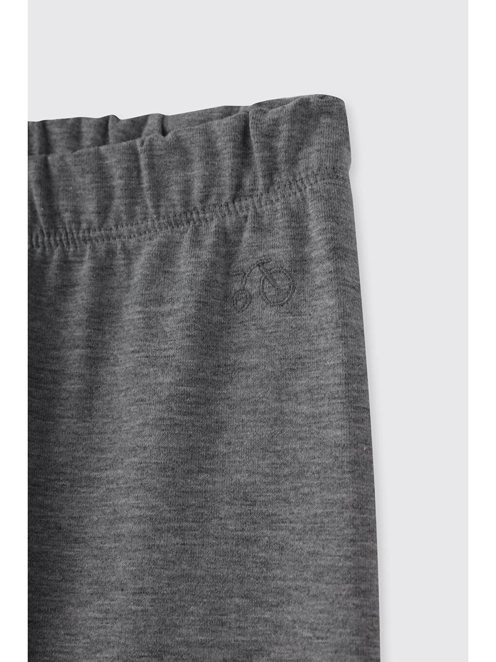 Gri Kız Çocuk Tayt-2