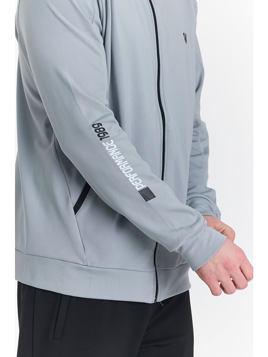 Şardonlu Dalgıç Erkek Eşofman Takımı Gri 5726-G-6