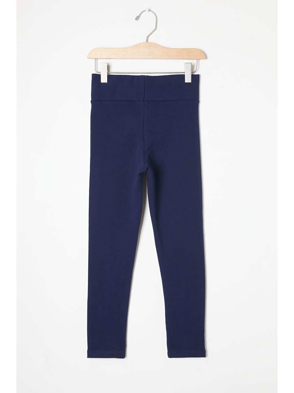 Kız Çocuk Lacivert Çımalı Tayt 17257-3
