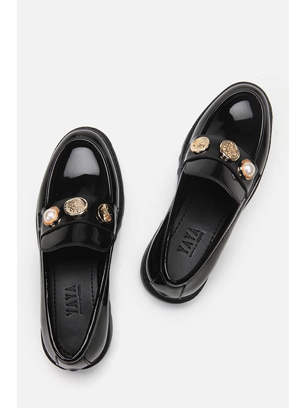 Siyah Kadın Loafer - 01Ayy301550a-4