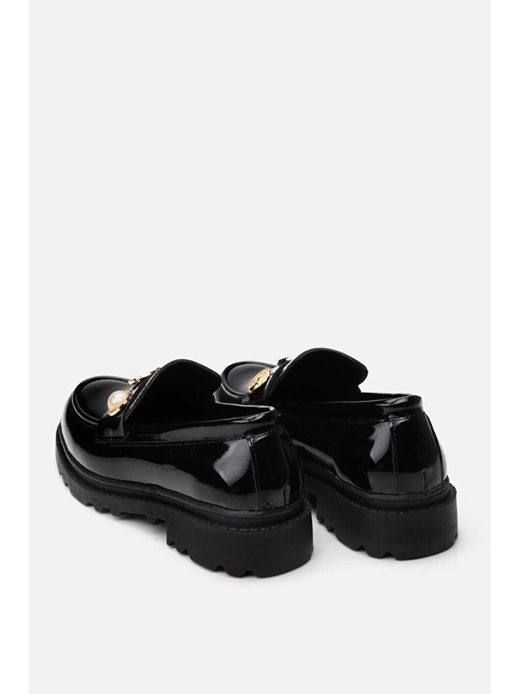 Siyah Kadın Loafer - 01Ayy301550a-5