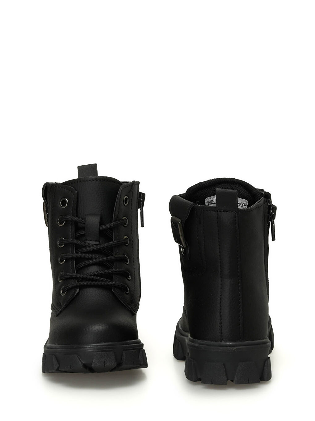 BAGES.P4PR Siyah Kız Çocuk Biker Bot-4