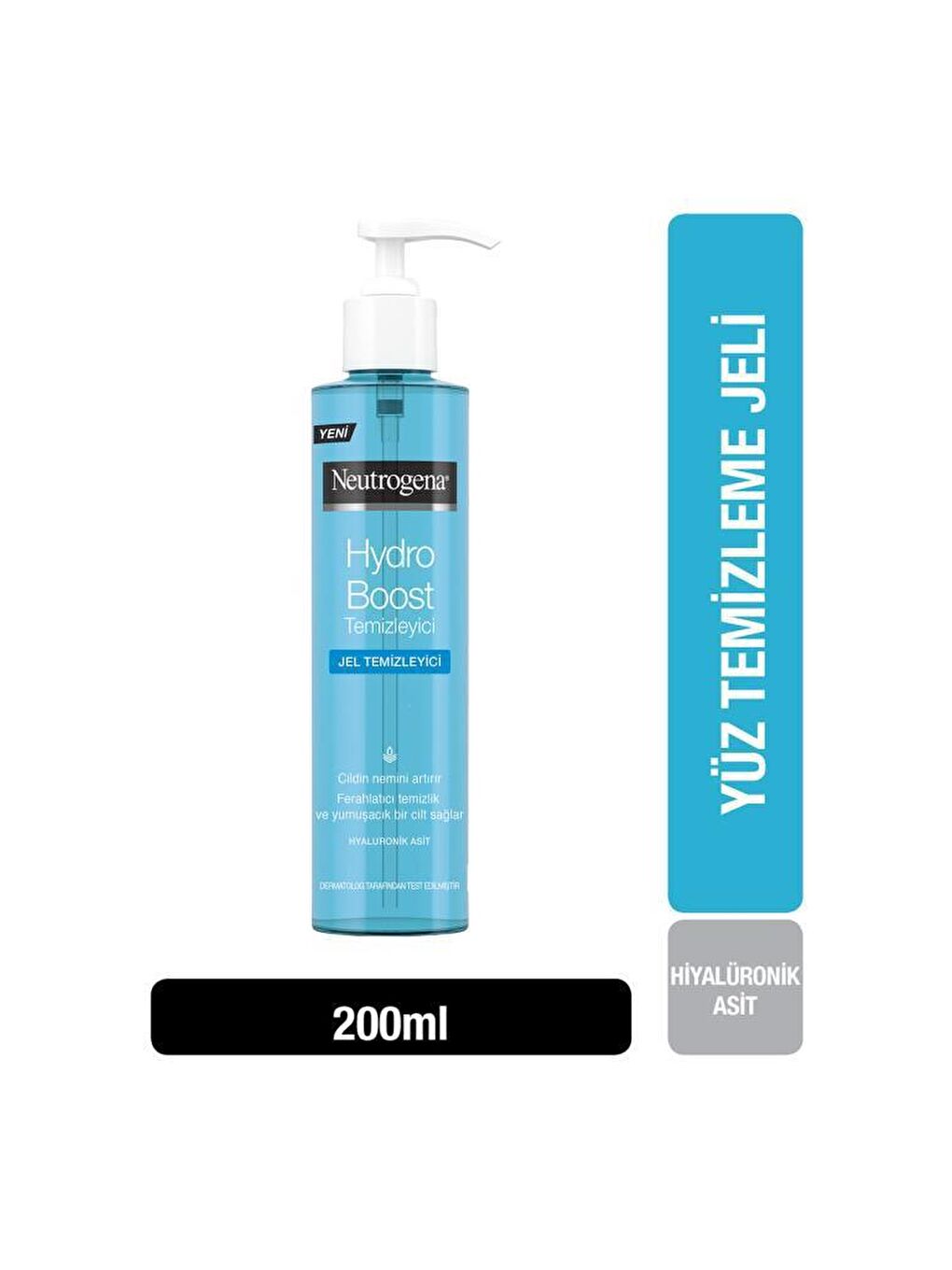 Neutrogena Renksiz Hydro Boost Water Jel Yüz Temizleyici 200 ml