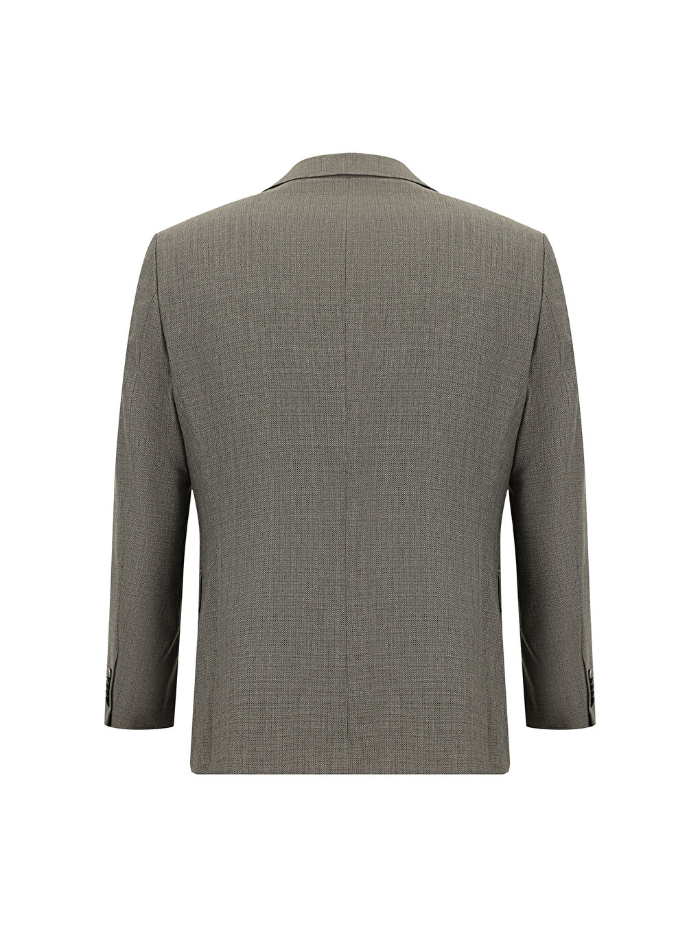 Kahverengi Slim Fit Dar Kesim Kombinli Yelekli Takım Elbise-2