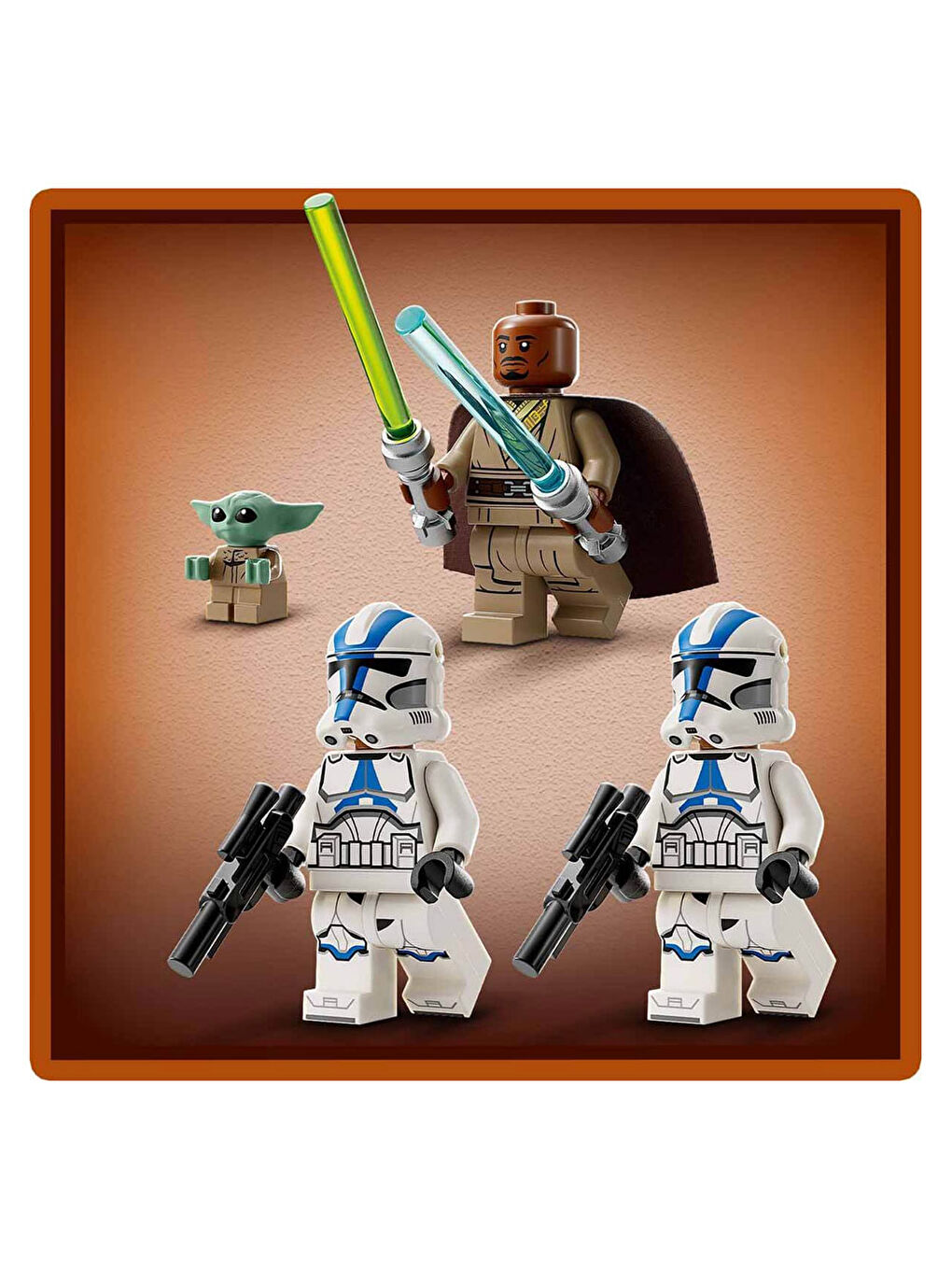 Lego Renksiz Star Wars BARC Motoru Kaçışı Seti 75378 - 2