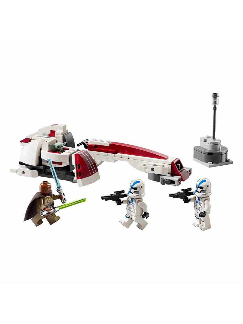 Lego Renksiz Star Wars BARC Motoru Kaçışı Seti 75378 - 3