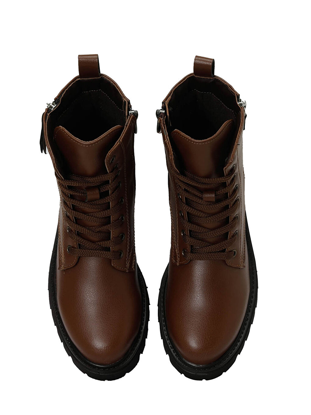 Kahverengi 324572.Z 4PR Taba Kadın Bot-3