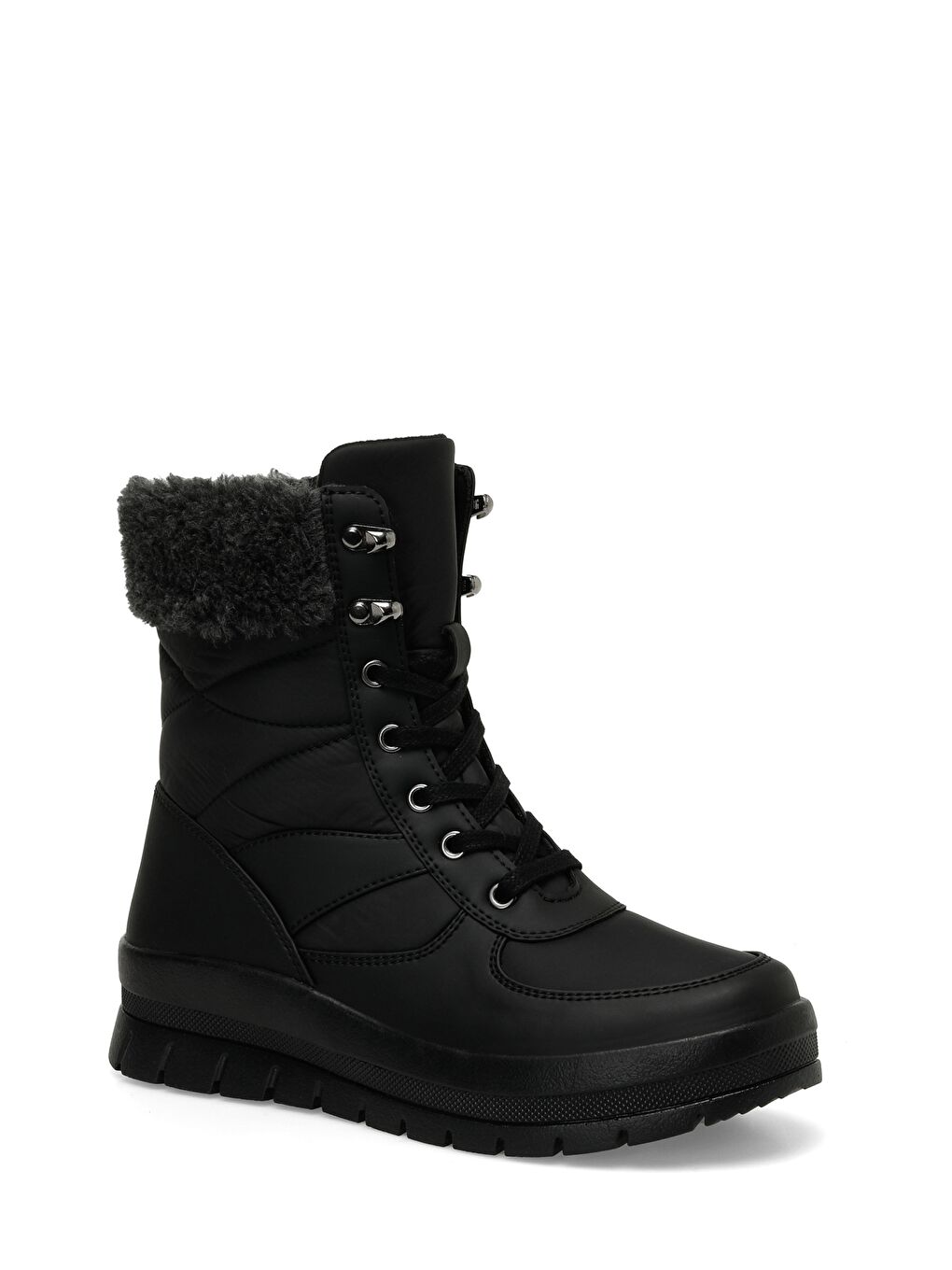 318626.Z 4PR Siyah Kadın Kar Botu-1