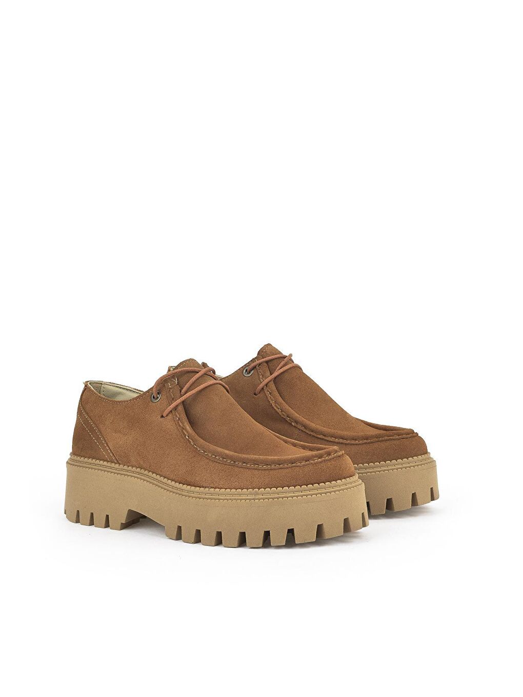 Kahverengi Kadın Hakiki Deri Ayakkabı 1231000 5141 Kestane-3