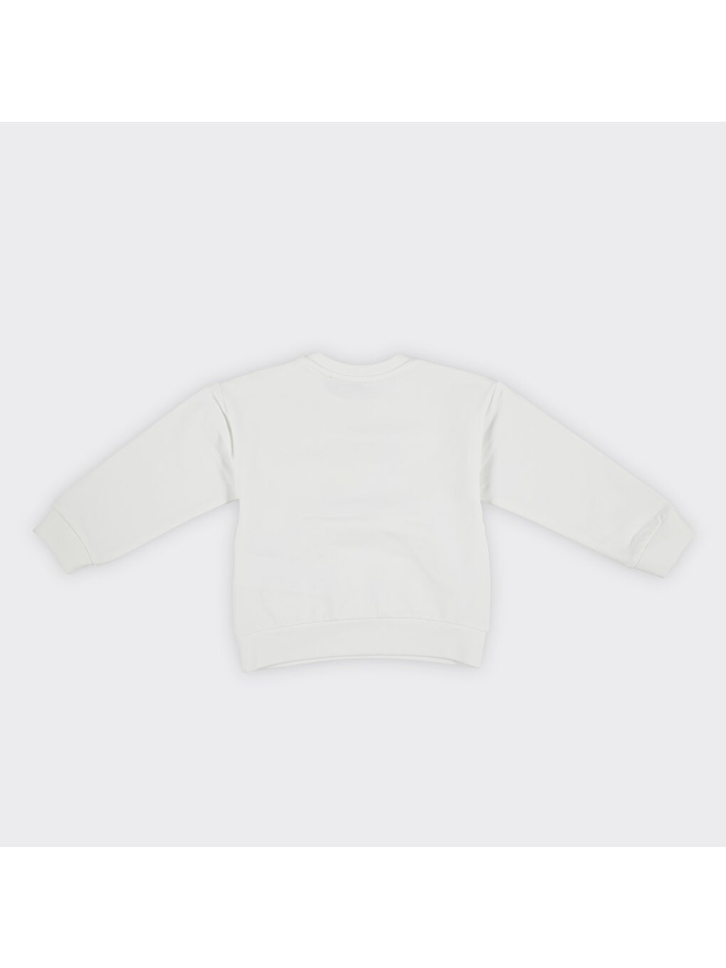 Panço Ekru Kız Çocuk  Baskı Detaylı Sweatshirt - 2