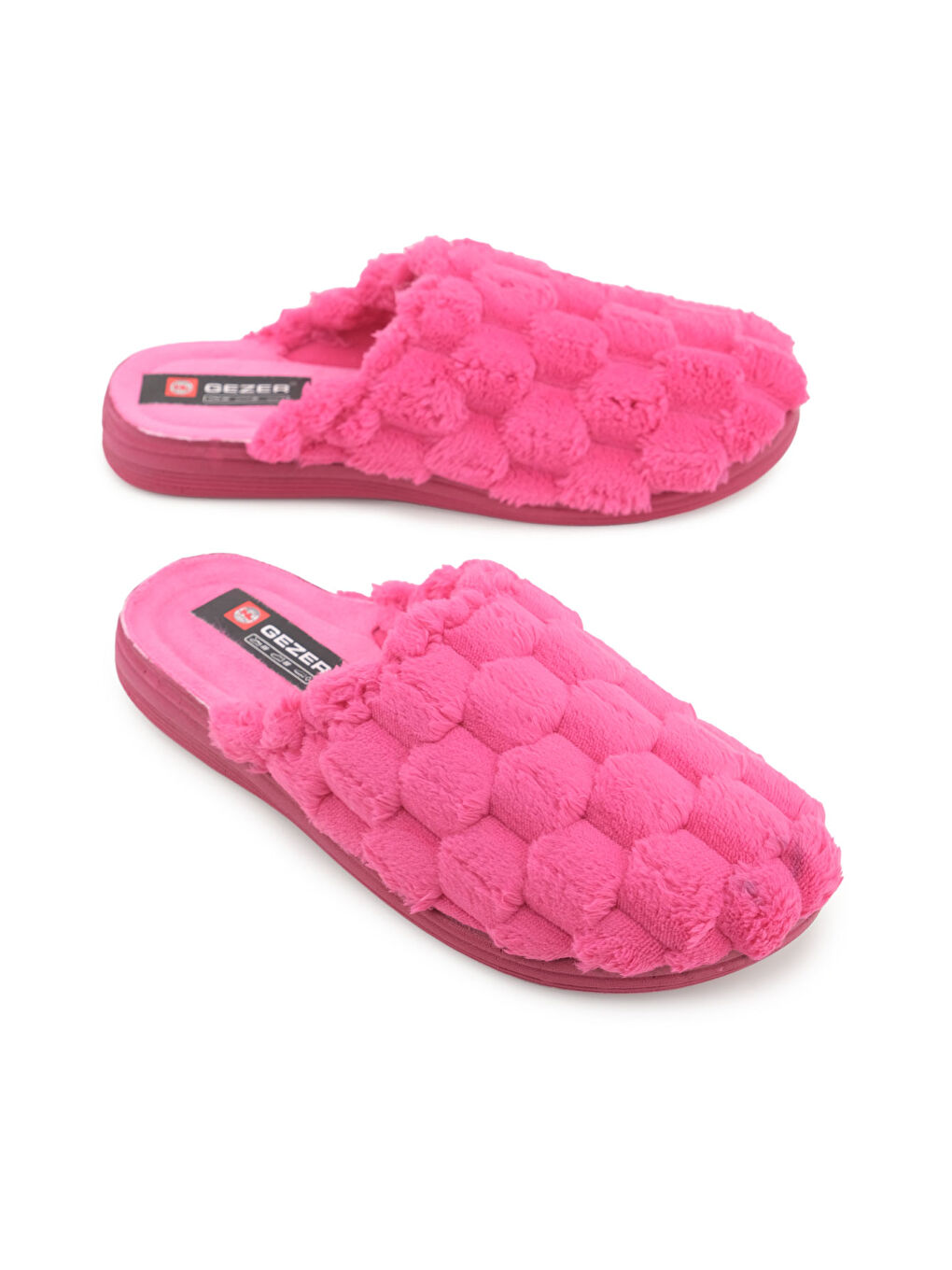 Fuşya Kadın Kışlık Rahat Taban Ev Bahçe Terlik