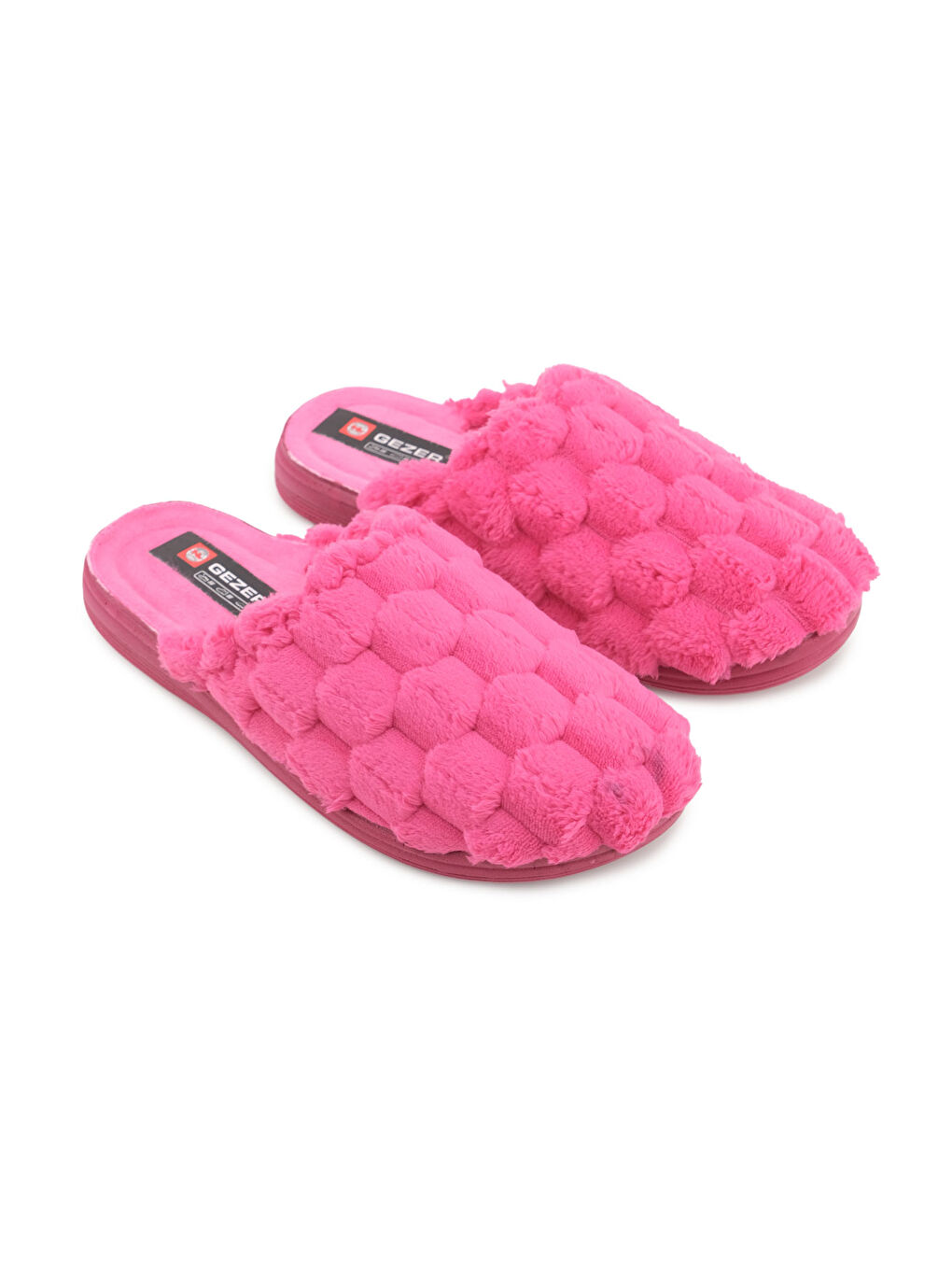Fuşya Kadın Kışlık Rahat Taban Ev Bahçe Terlik-2