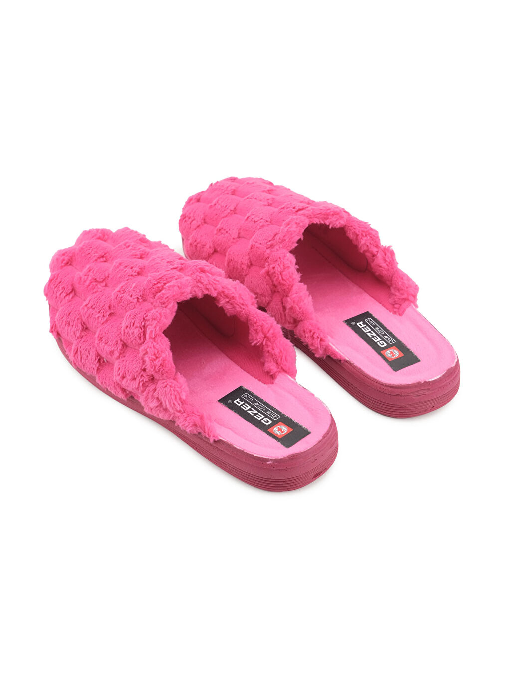 Fuşya Kadın Kışlık Rahat Taban Ev Bahçe Terlik-3