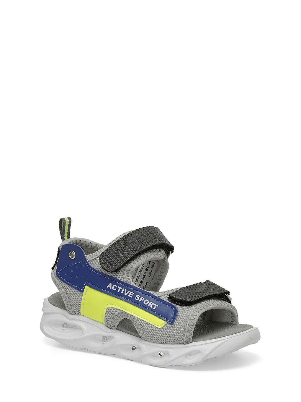 ZOPO.P 4FX Gri Erkek Çocuk Sandalet-1