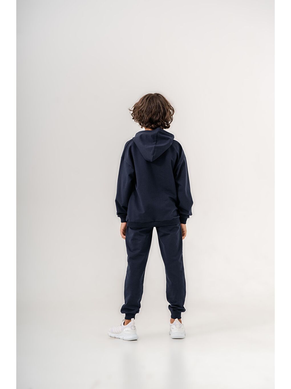 Mışıl Kids Lacivert Authentic Denim Los Angeles City WestSide Erkek Çocuk Alt-Üst Eşofman Takımı - 3