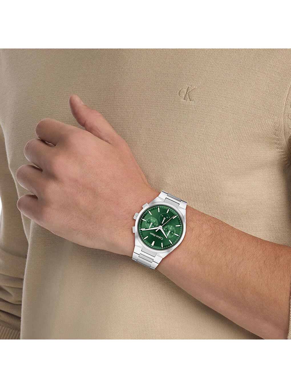 Gri CK25200441 Erkek Kol Saati-3