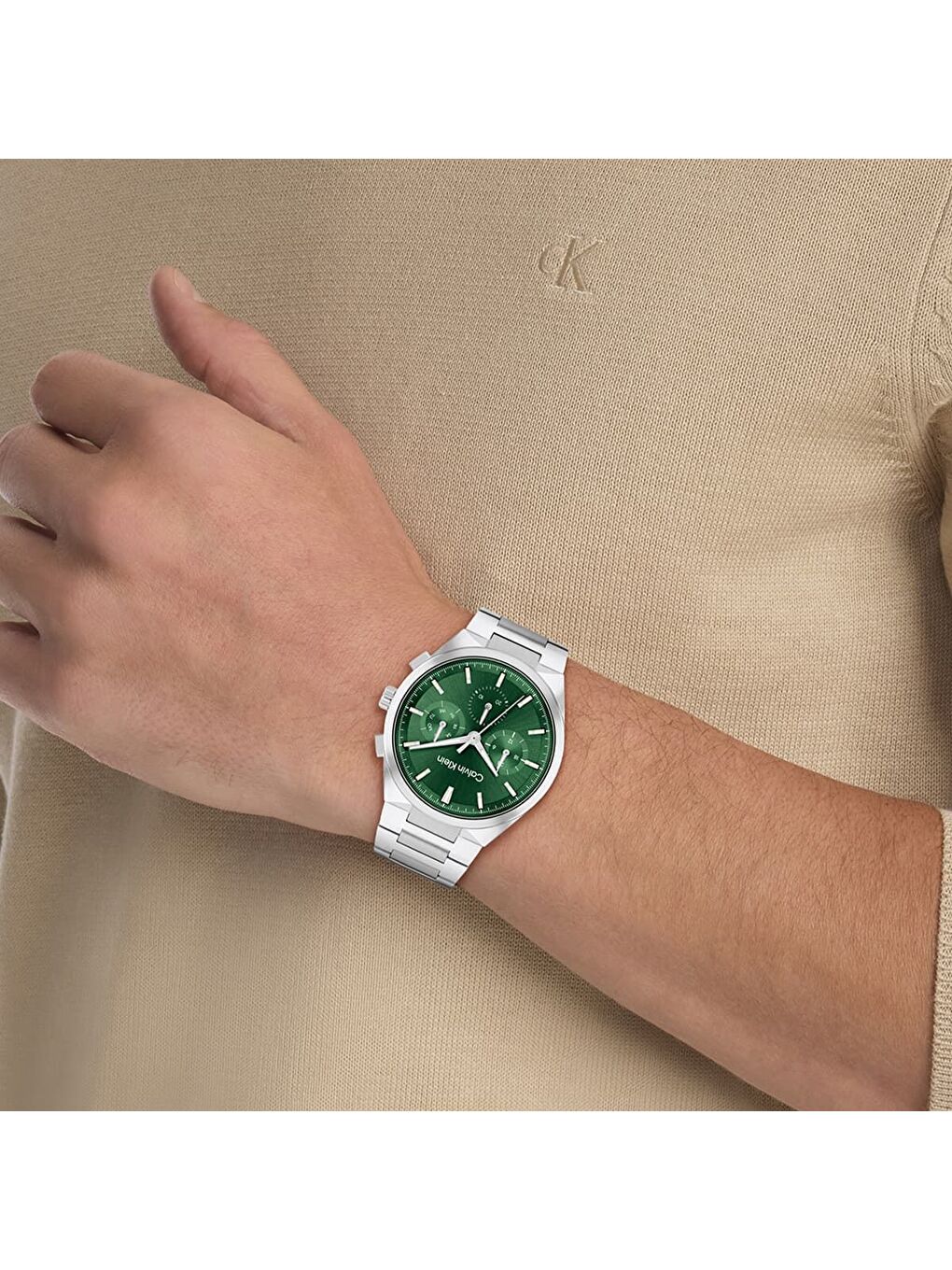 Gri CK25200441 Erkek Kol Saati-4