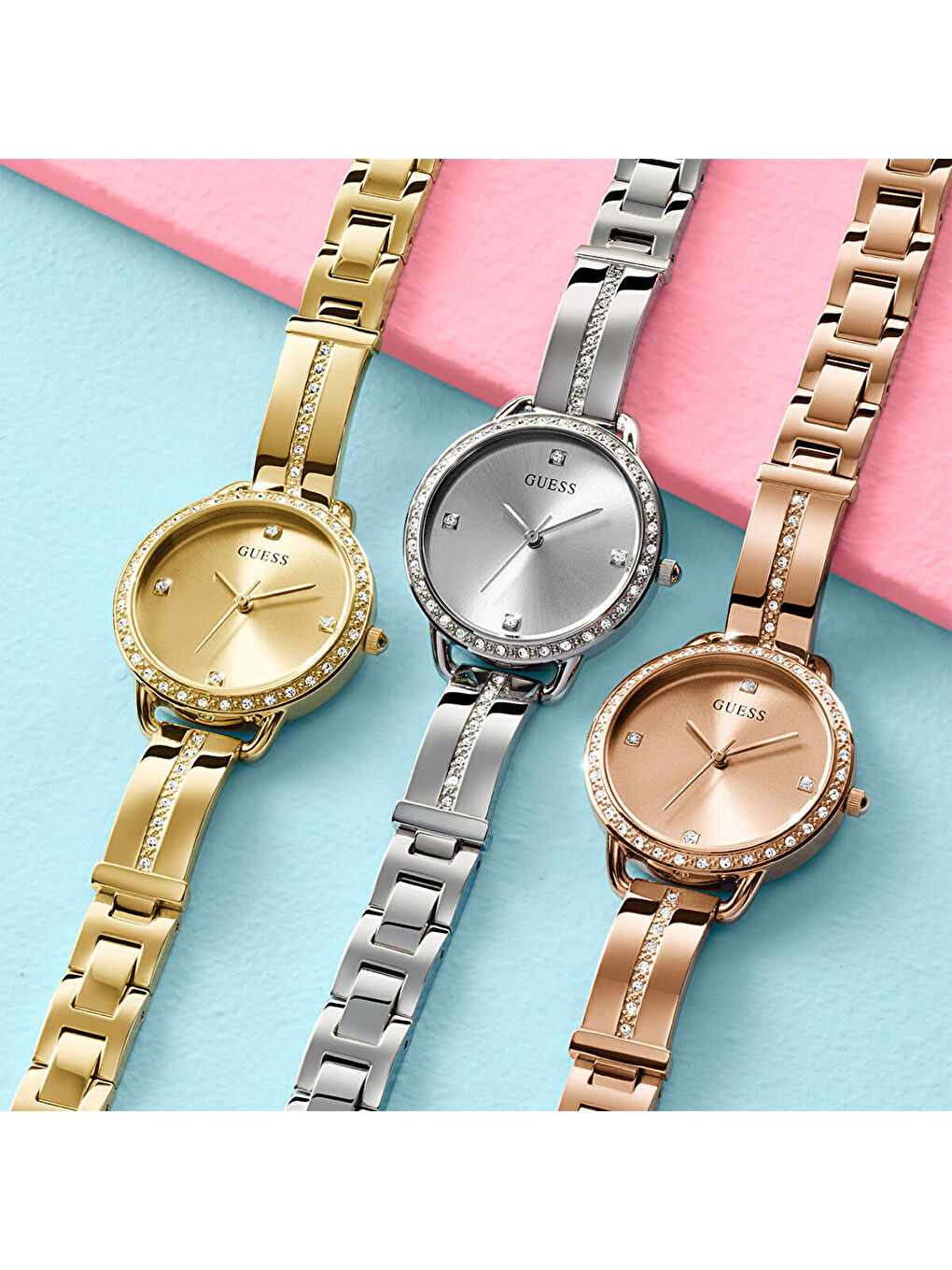 Pembe GUGW0022L3 Kadın Kol Saati-3