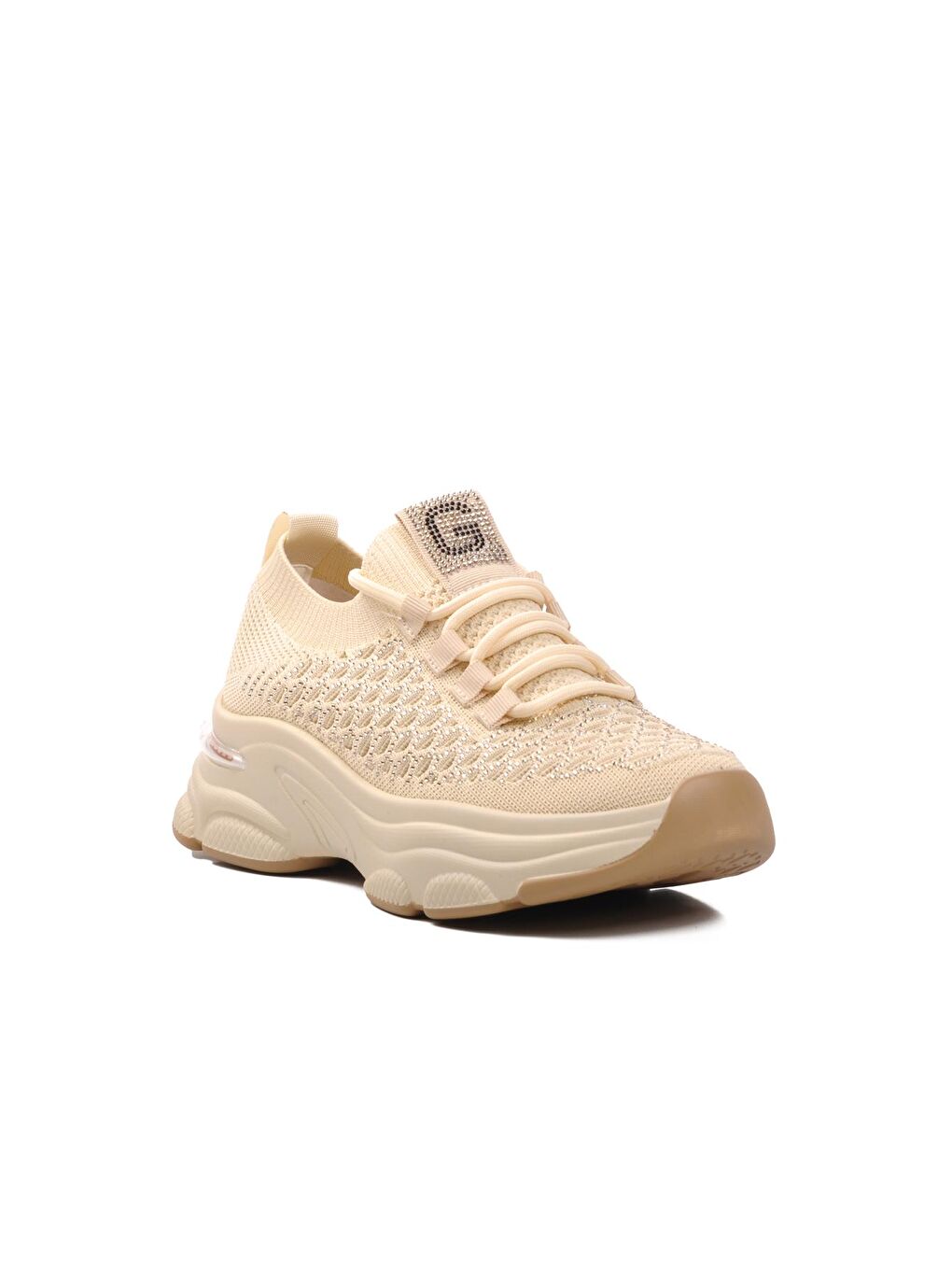Bej Kadın Sneaker 24Y309-1-2