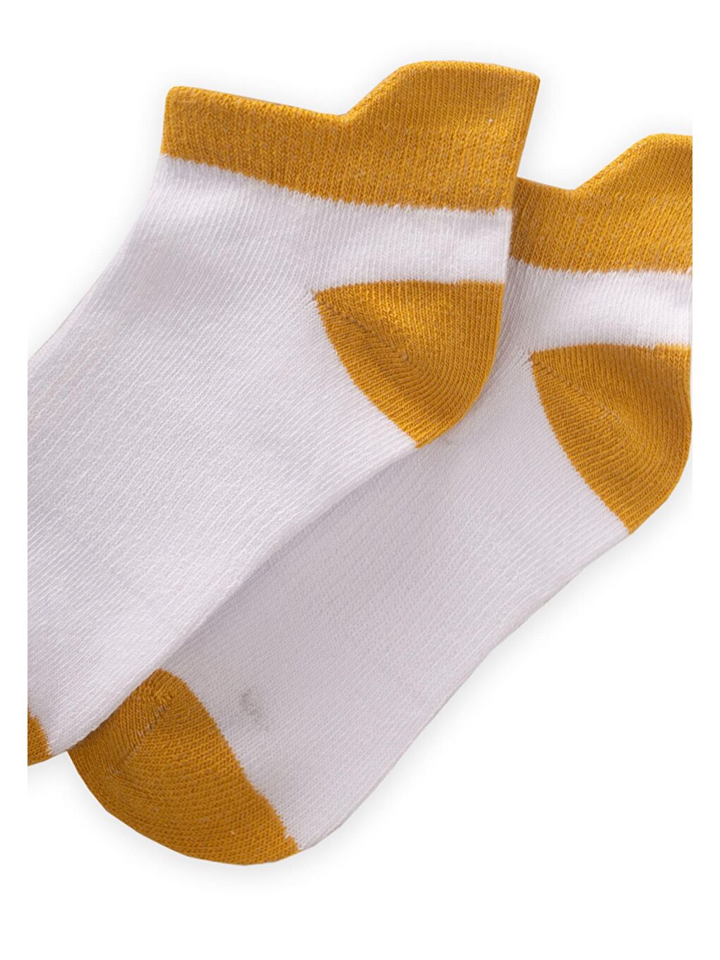 Sarı Erkek Çocuk Patik Çorap-1