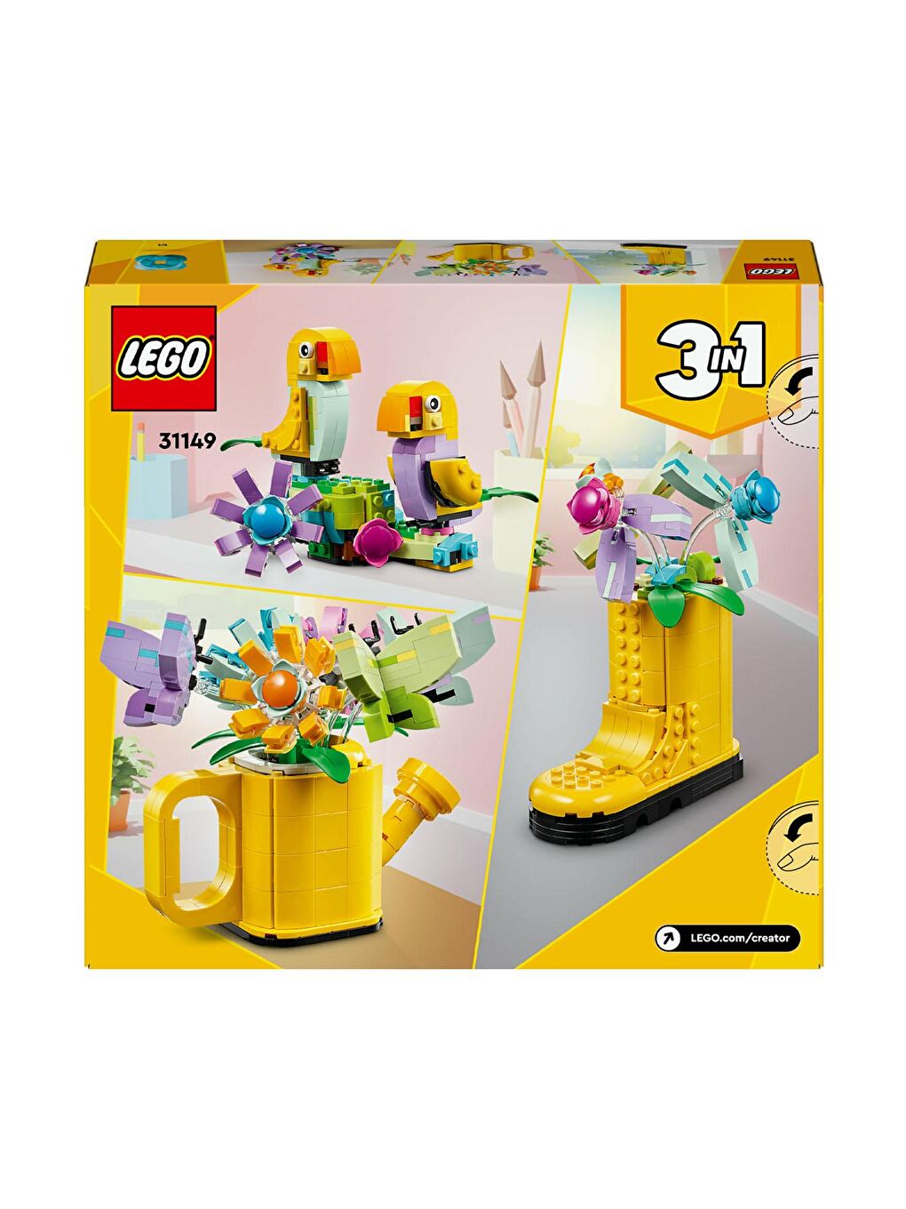 Creator Sulama Kabında Çiçekler 31149-4