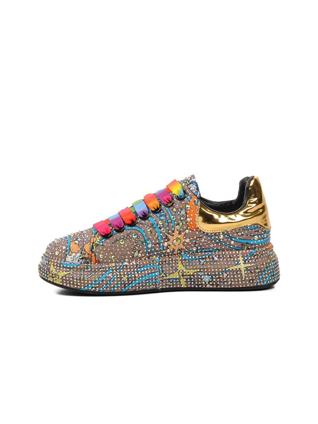 Yeşil Kadın Sneaker 24Y451-1-1