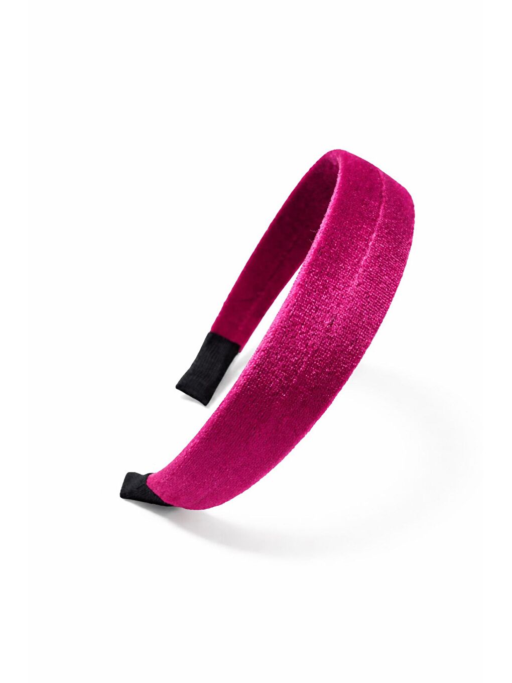 Fuşya Düz Kadife Taç