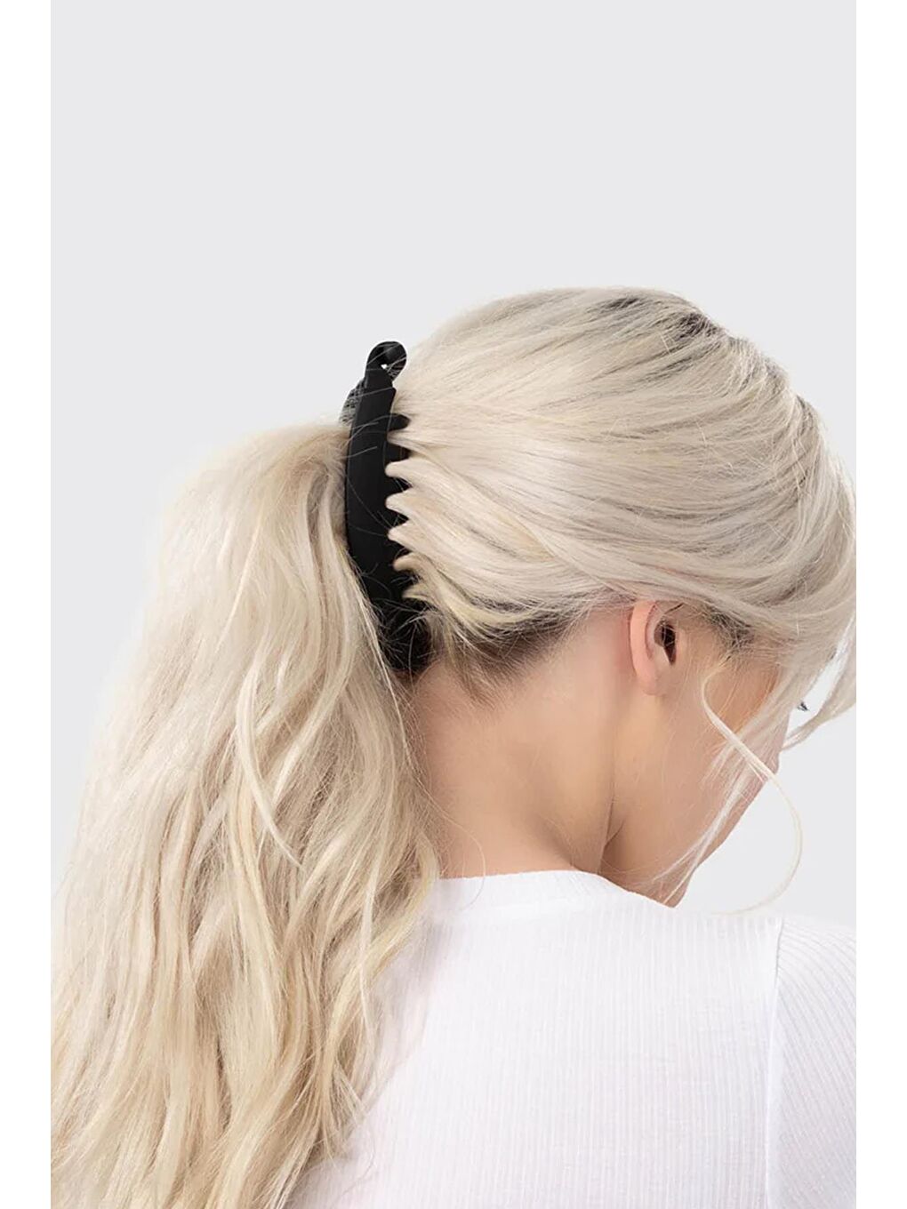 Büyük Siyah Taraklı Muz Toka - 2 Adet-1