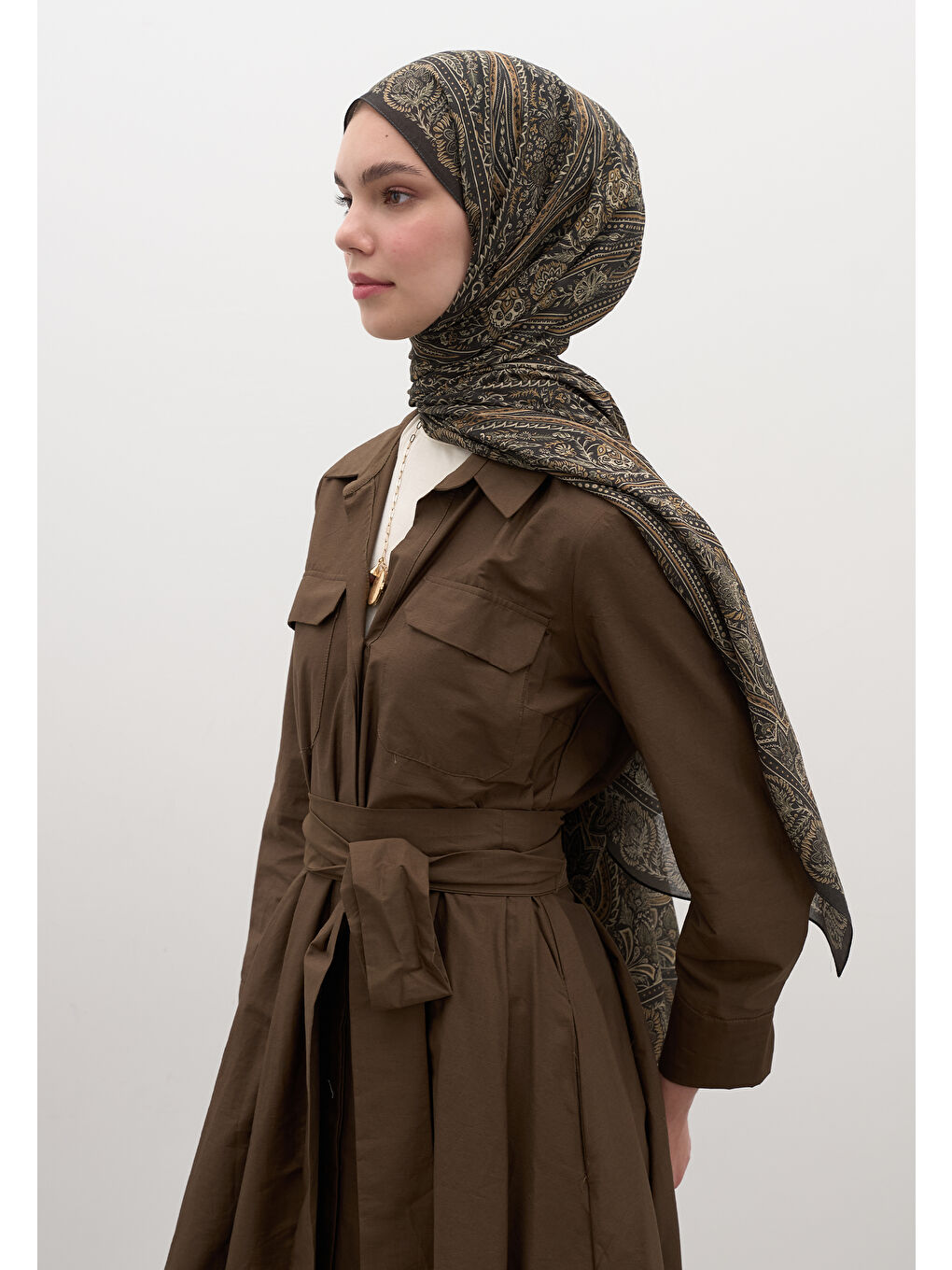 Petra Desen Şal Yeşil