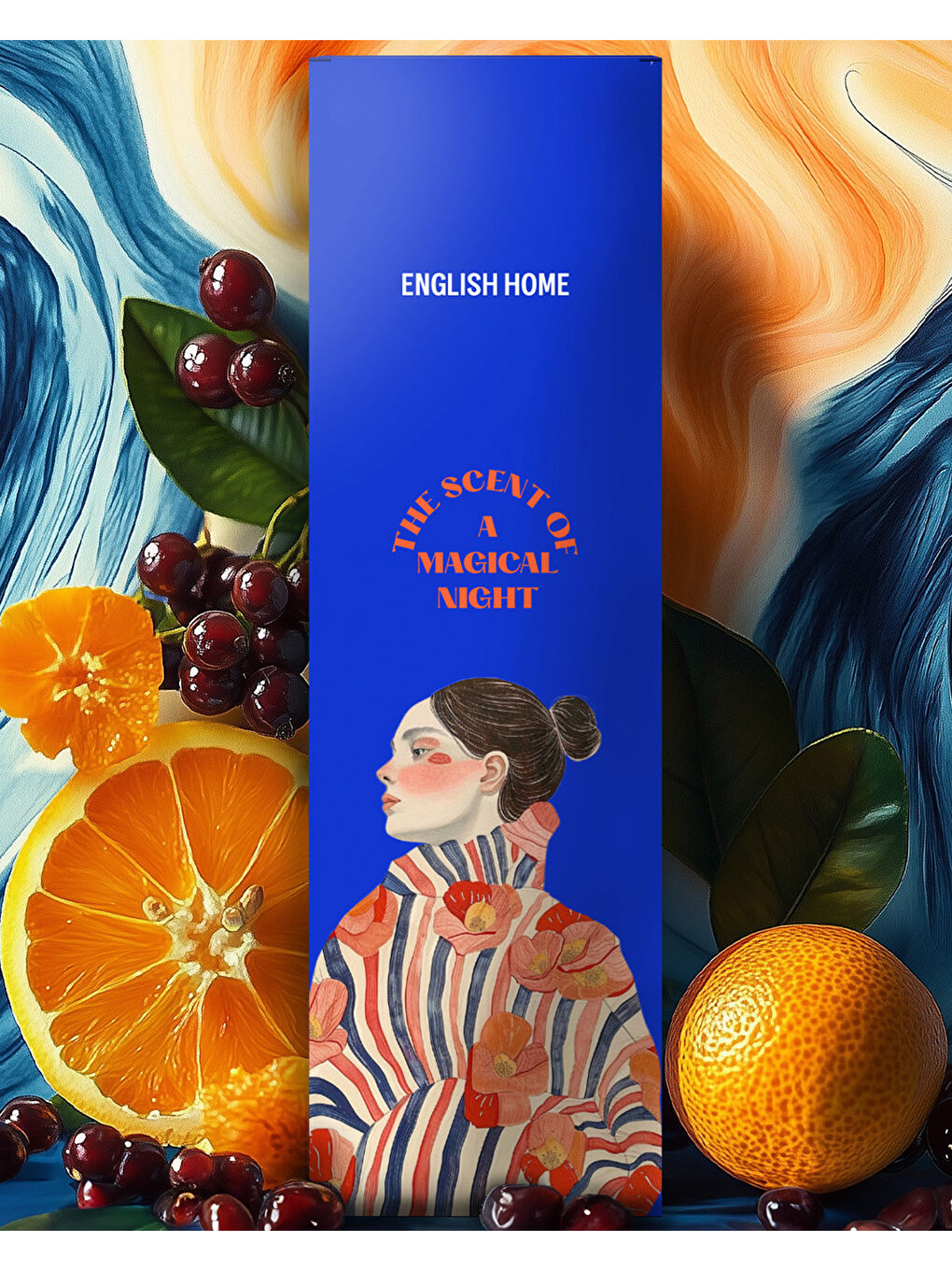 The Scent of a Magical Night Çubuklu Oda Kokusu 200 ml Lacivert-4