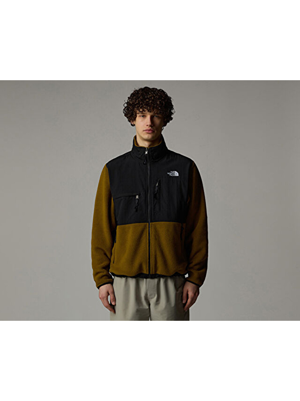 M Retro Denali Erkek Outdoor Polar Sweatshirt Nf0a88xh5ho1 Kahverengi-2