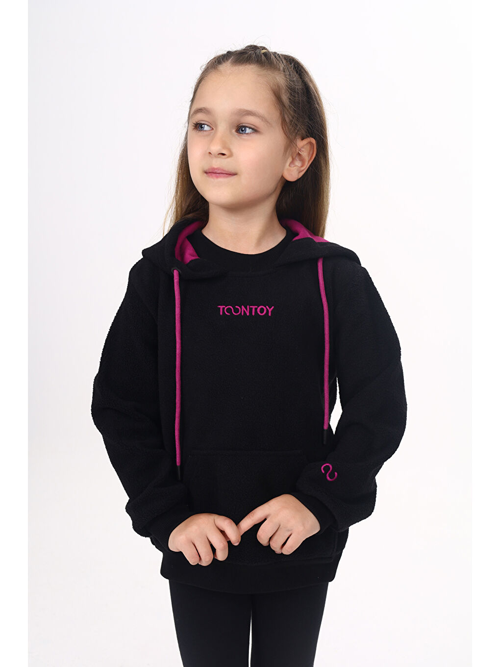 Mürdüm Unisex Çocuk Nakışlı Sweatshirt