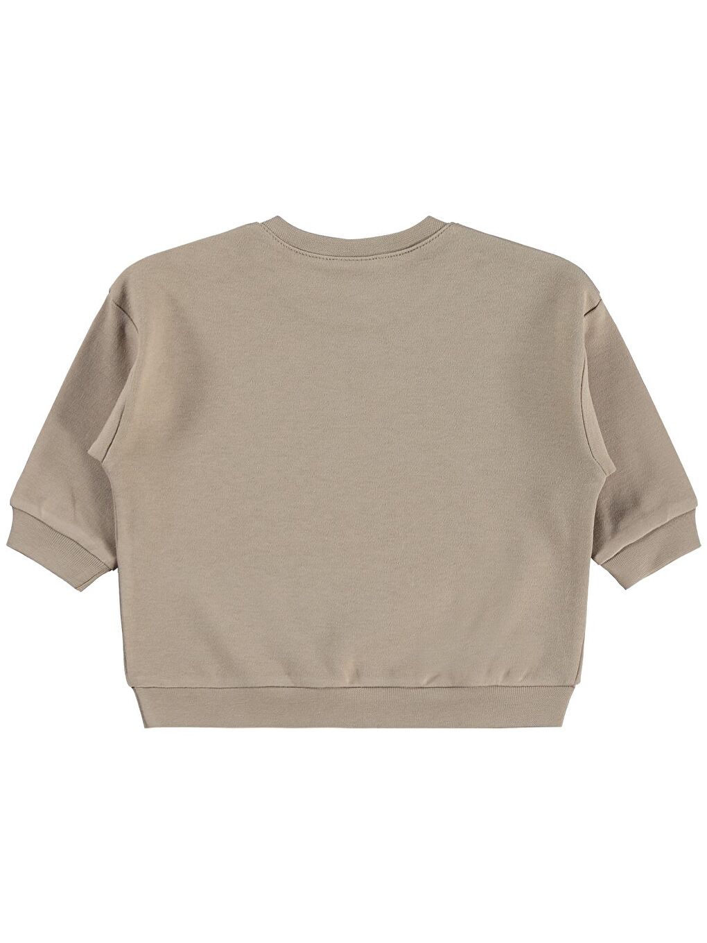 Baby Basic 3-18 Ay Sweatshirt - Bej 12-18 Ay-1