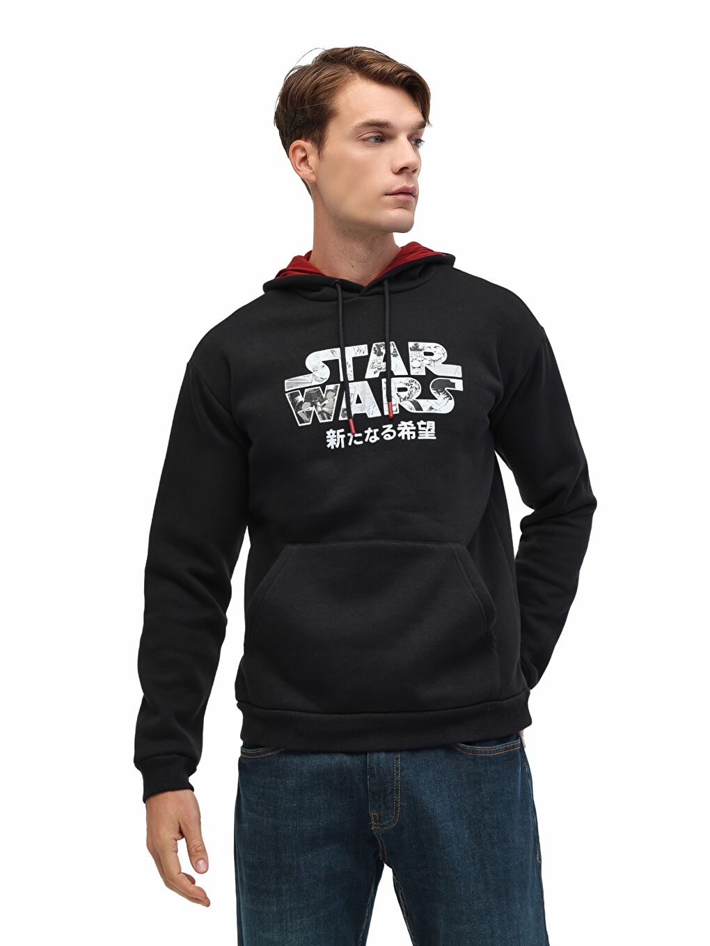 ML STARWARS 17PK-262 4PR Siyah Erkek Sweatshirt