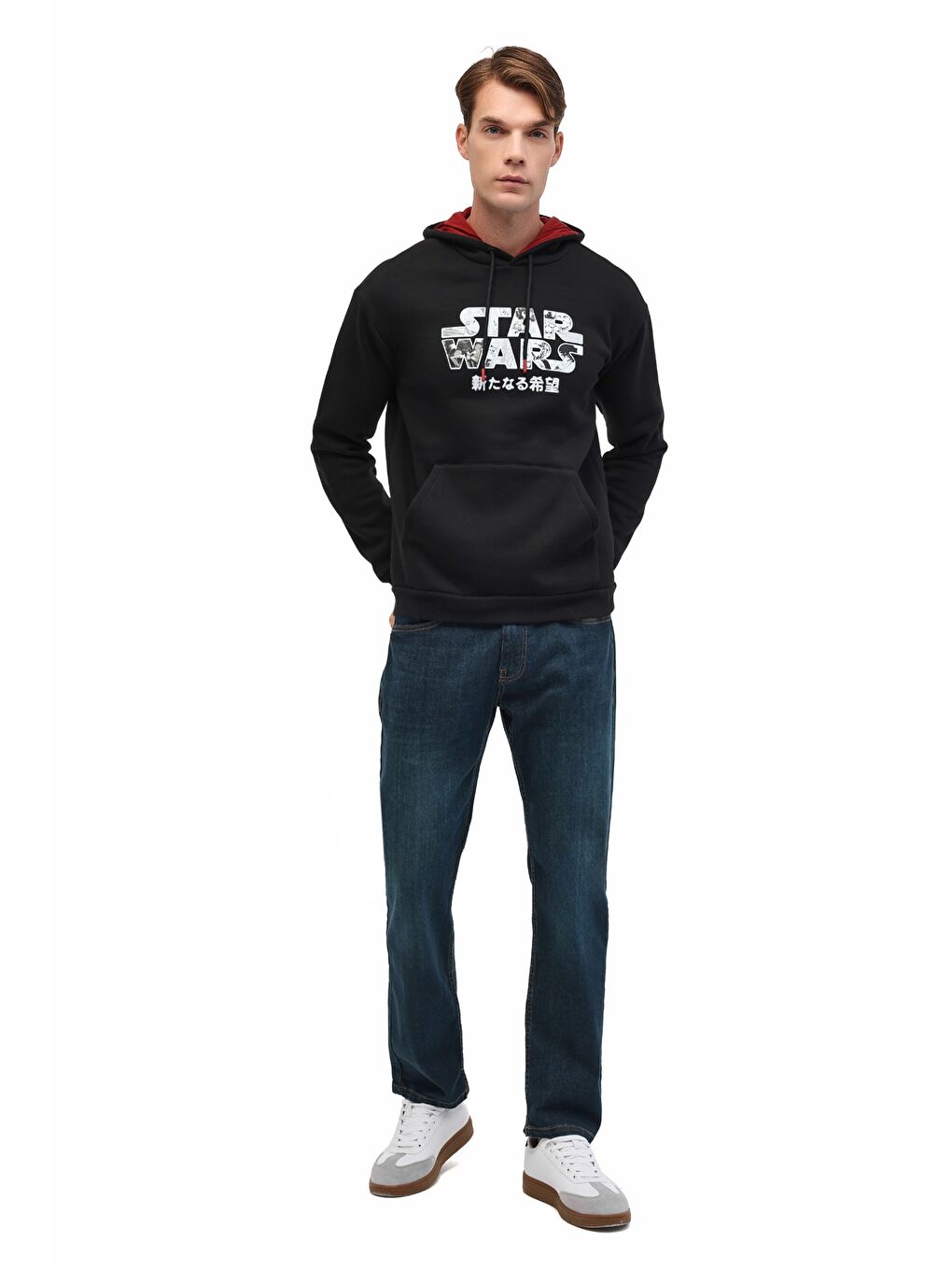 ML STARWARS 17PK-262 4PR Siyah Erkek Sweatshirt-2