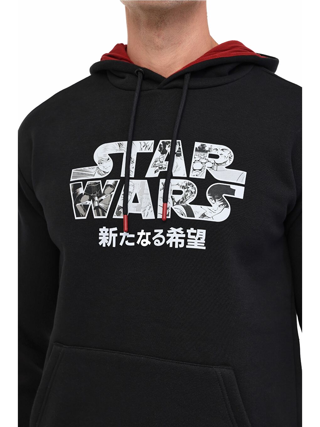 ML STARWARS 17PK-262 4PR Siyah Erkek Sweatshirt-3