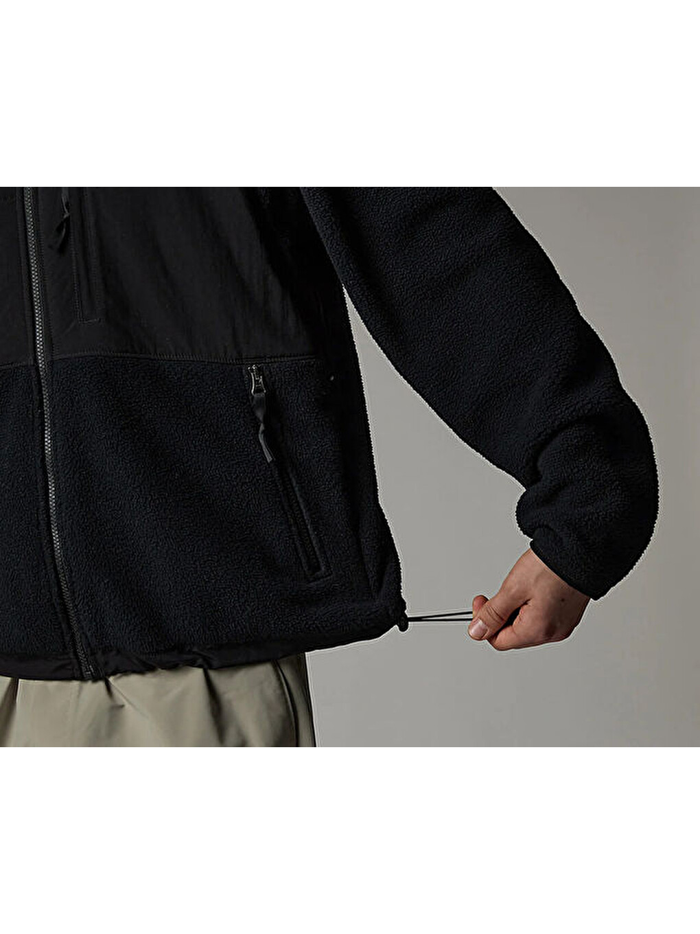 M Retro Denali Erkek Outdoor Polar Sweatshirt Nf0a88xhjk31 Siyah-1